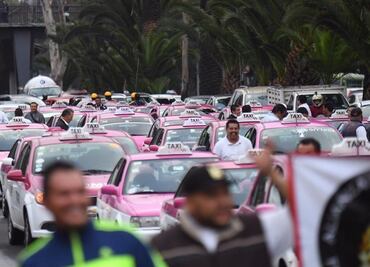 Con protestas, taxistas buscan mantener gestorías: Sheinbaum