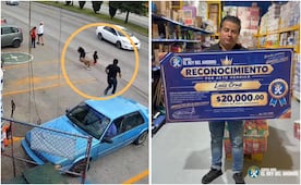 ¡Un héroe sin capa!; Hombre salva a niña de ser atropellada en calles de Puebla y recibe bono de 20 mil pesos