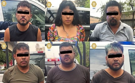 Caen siete presuntos implicados en ataque contra “El Tuna” en la GAM; aseguran arma de fuego, drogas y dinero