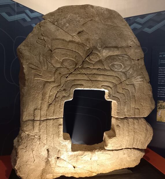 El Monumento 9 de Chalcatzingo. Fotos: Cristopher Cabello/ EL UNIVERSAL.