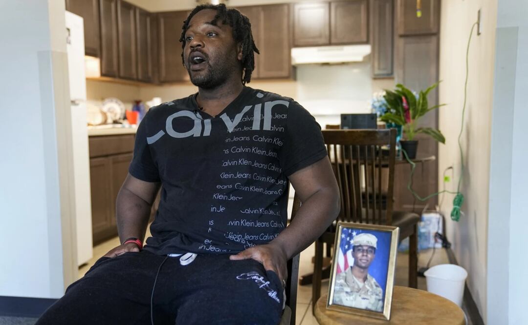 Myron Gates, tío del soldado estadunidense Travis King que cruzó corriendo de Corea del Sur. Foto: AP