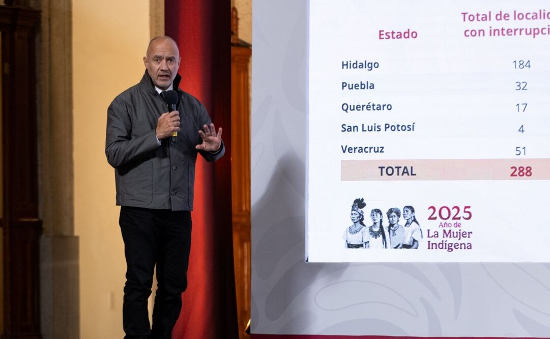 Jesús Esteva Medina, secretario de Infraestructura, Comunicaciones y Transportes.Foto: Hugo Salvador / EL UNIVERSAL