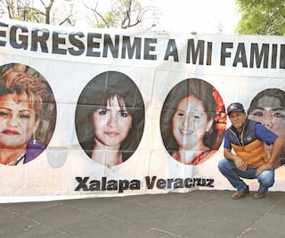 “Quiero a mi familiar, vivo o muerto”