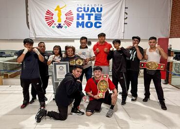 Jóvenes boxeadores de la alcaldía Cuauhtémoc representarán a México en Mundial de Brasil