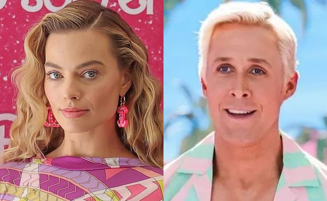 Margot Robbie y Ryan Gosling. Fuente: Producción El Universal