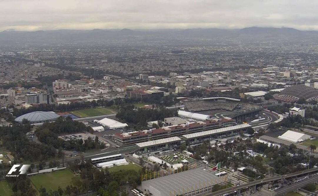 Panomaric view of Hermanos Rodriguez Racetrack - Photo: Courtesy F1 