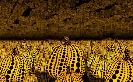 Quiebran una obra de Yayoi Kusama por una selfie