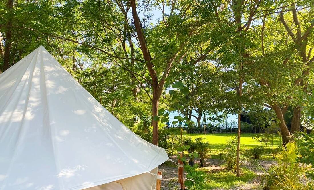 La laguna también tiene una leyenda. Fotos: Facebook "Punta Santa María Hotel & Glamping"