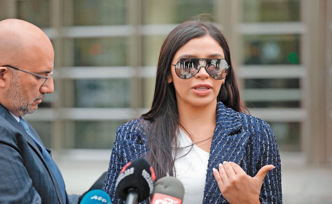 Emma Coronel fue arrestada en Estados Unidos en febrero de 2021 - Foto: Kena Betancur/EFE