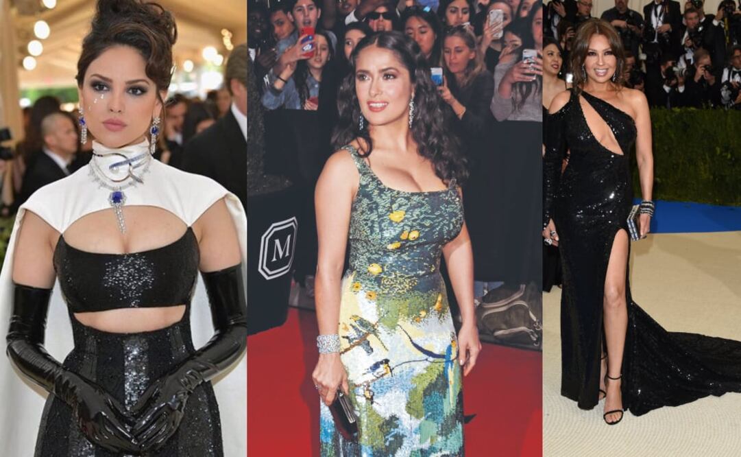 Las mexicanas han brillado en la gala del MET. Foto: cortesía