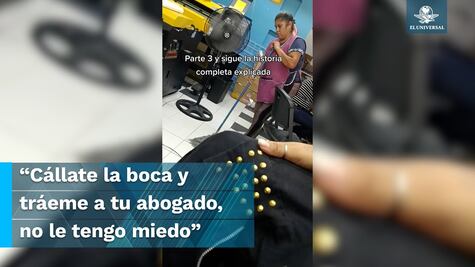 Joven trabajadora exhibe maltrato de su jefa, tras cuestionamiento sobre sus pagos