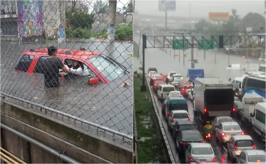 Por inundaciones, Metro suspende servicio en cinco estaciones de la Línea A