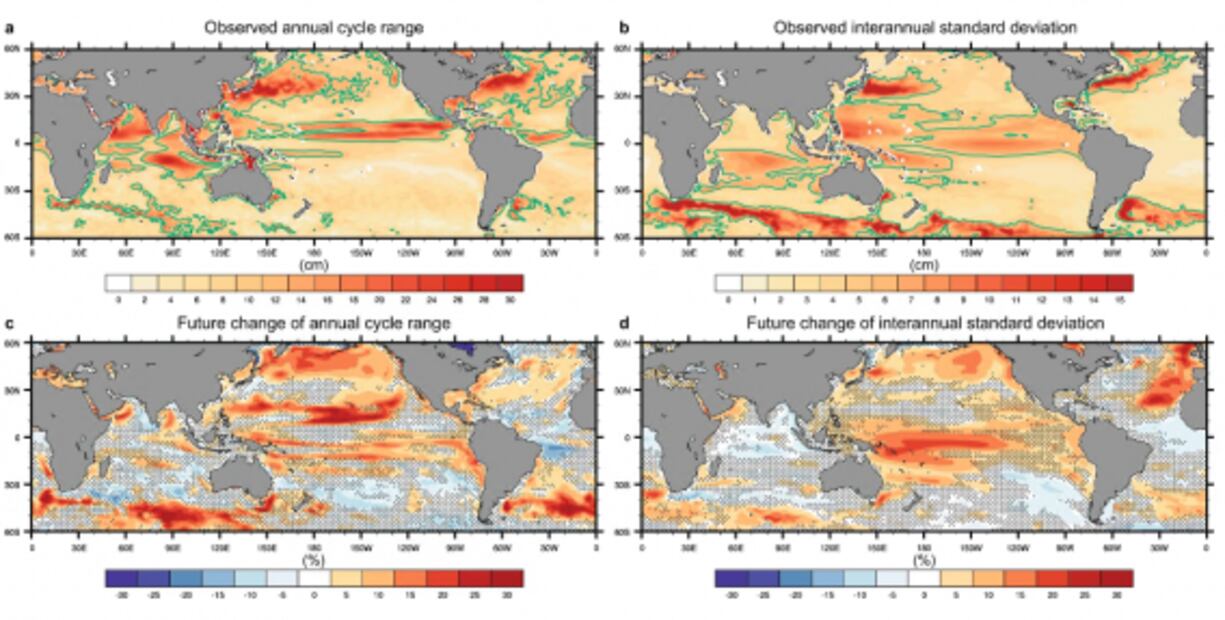 Calculan alta variabilidad en el nivel del mar por el calentamiento