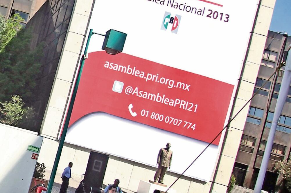 Exhorto del CEN del PRI. El Comité Ejecutivo Nacional del partido emitió la convocatoria el pasado 28 de octubre (ARCHIVO EL UNIVERSAL)