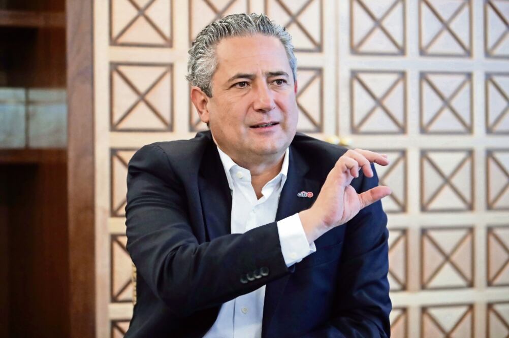 Ernesto Torres Cantú Director general de Citibanamex (ALEJANDRA LEYVA. EL UNIVERSAL)