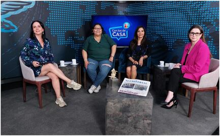 "Las mujeres llegan al poder, pero nos siguen matando", coinciden Citalli Hernández, Magui Fisher y Alejandra Barrales en Con los de Casa