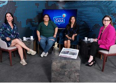 "Las mujeres llegan al poder, pero nos siguen matando", coinciden Citalli Hernández, Magui Fisher y Alejandra Barrales en Con los de Casa