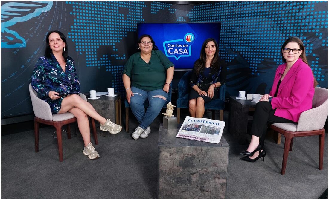 Con los de Casa contó con la presencia de Maite Azuela, Citlalli Hernández, Alejandra Barrales y Margarita Martínez Fisher. Foto: Julio Suárez/ EL UNIVERSAL