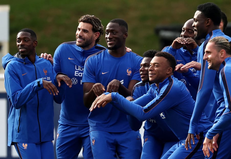 Selección de Francia en entrenamiento, rumbo al Mundial de 2026 - Foto: AFP