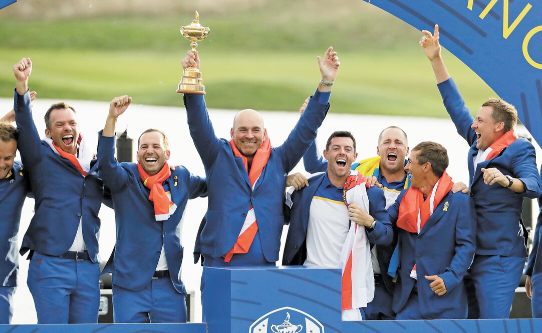 Europa levanta el trofeo