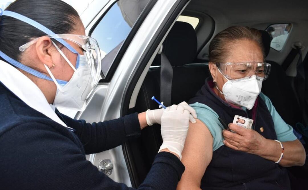 En Toluca fueron instalados cuatro módulos de vacunación. Foto: Especial 