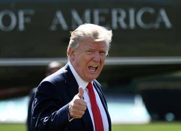 La extraña razón detrás de la afición de Trump a la comida chatarra