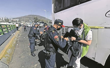 Al alza, robos en el transporte público de CDMX y Edomex
