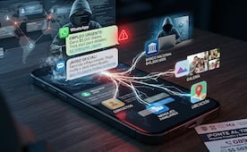 Multas falsas y ofertas de trabajo: Así operan los fraudes por WhatsApp y SMS en CDMX