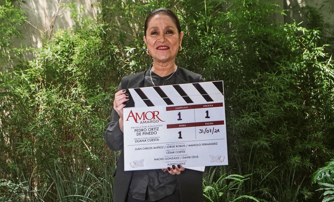 A la actriz, dijo se le complica entender la tecnología Foto: Gabriel Pano El Universal