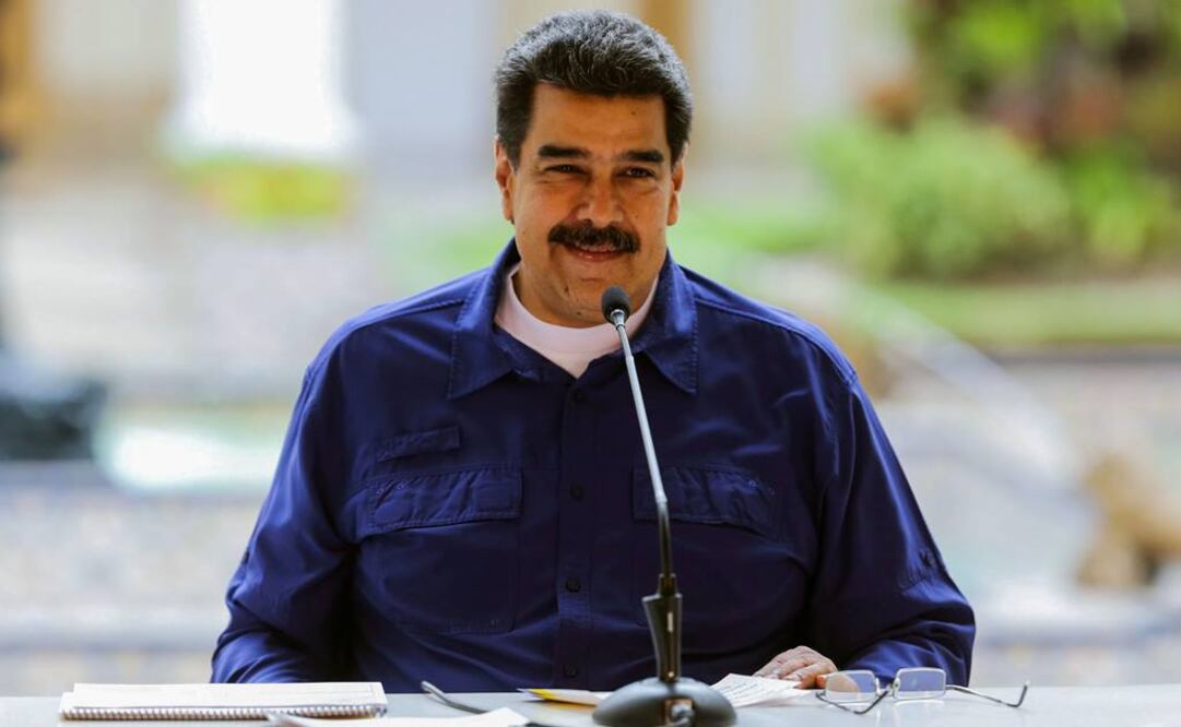 El presidente Nicolás Maduro en Caracas (Foto: AFP)
