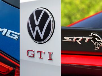 AMG, GTI, SRT y otras siglas en los autos, ¿qué significan?