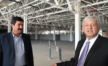 AMLO va a hospital que sólo es una fachada en Ciudad Juárez