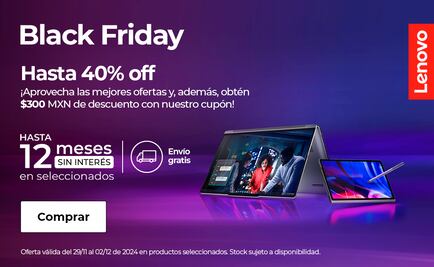 Black Friday Lenovo: ¡La tecnología que quieres, al precio que sueñas!
