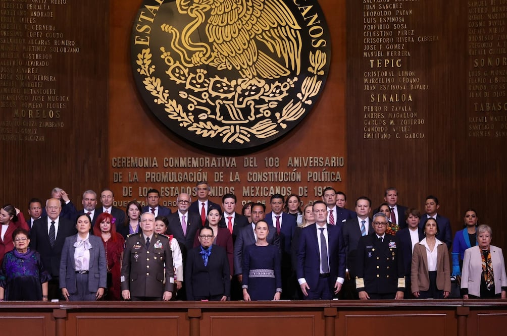 Conmemoración del 108 Aniversario de la Constitución Política de 1917 en Querétaro