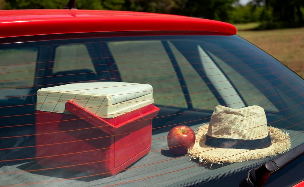 Evita dejar alimentos en tu auto si hace calor porque pueden descomponerse rápido. Foto: Magnífica