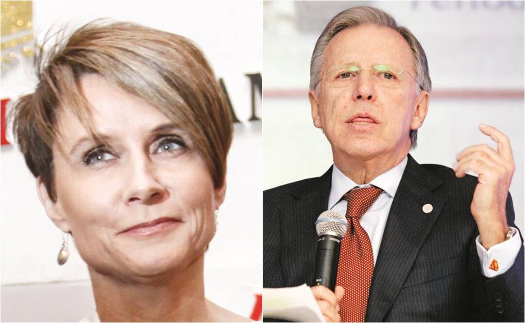 Denise Maerker dejará su programa Punto de partida el 30 de junio. Joaquín López-Dóriga se hará cargo de dos nuevos programas semanales (ARCHIVO EL UNIVERSAL)