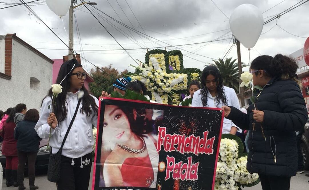 Protestan por crimen de Fernanda Paola, reina de belleza en Totolcingo 