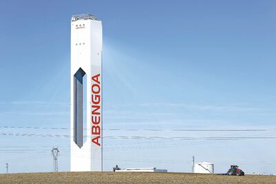 Abengoa recibirá hasta 74.8 mdd