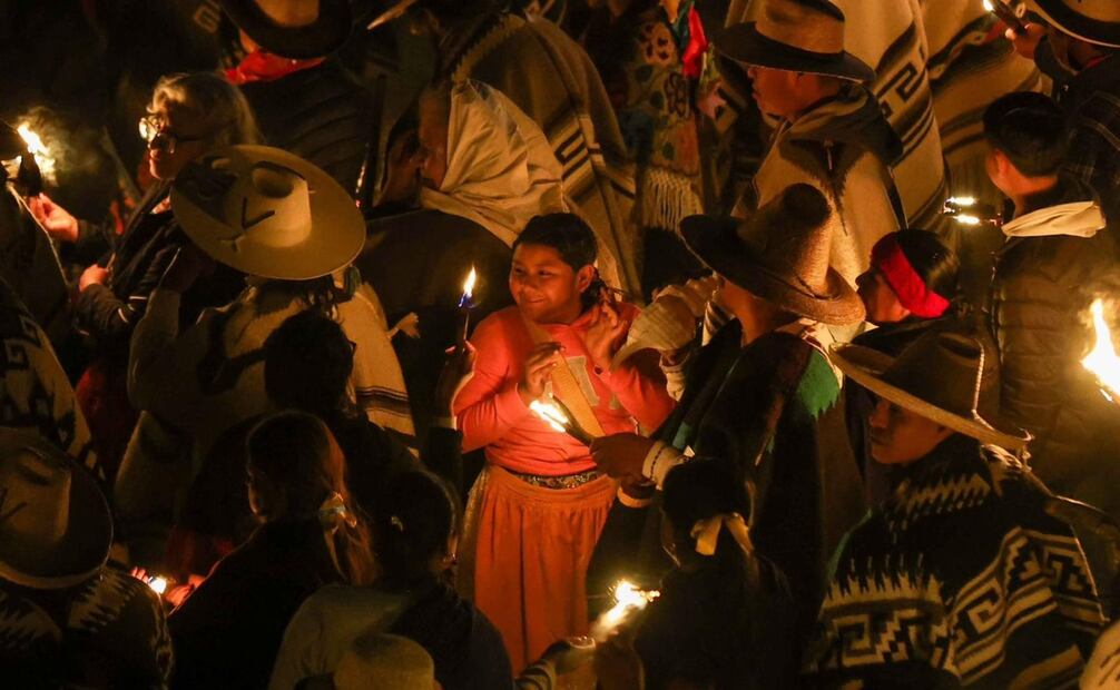 Año Nuevo Purépecha. Foto: Diego Simón / EL UNIVERSAL