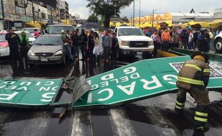Rain causes trouble in Mexico City