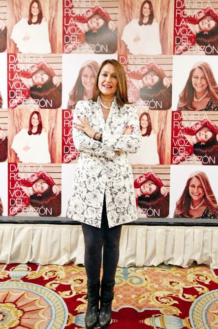 Daniela presentará "La voz del corazón" el 27 de agosto en el Teatro Insurgentes (CARLOS MEJÍA. EL UNIVERSAL)