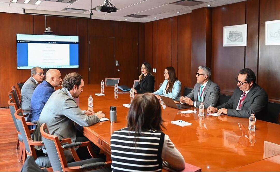 Primera reunión de seguimiento a los proyectos de Aguascalientes. Foto: Especial