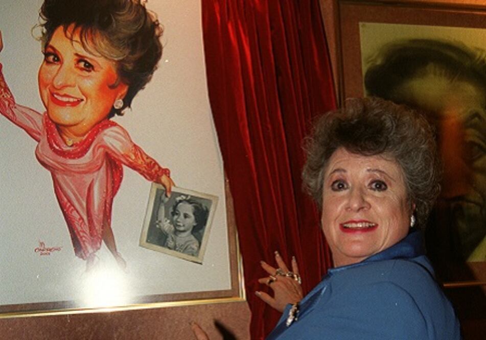 Evita Muñoz "Chachita" y Omar Chaparro, en un día como hoy