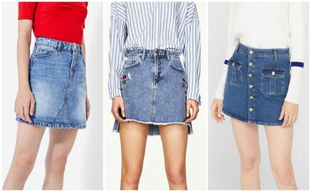  Las prendas clave que te harán sentir sexy esta temporada: las faldas denim