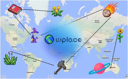 Desde el Metro de la CDMX hasta Betty la Fea, el fenómeno viral que convirtió al mundo en pixeles; ¿qué es WPlace?