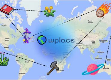 Desde el Metro de la CDMX hasta Betty la Fea, el fenómeno viral que convirtió al mundo en pixeles; ¿qué es WPlace?