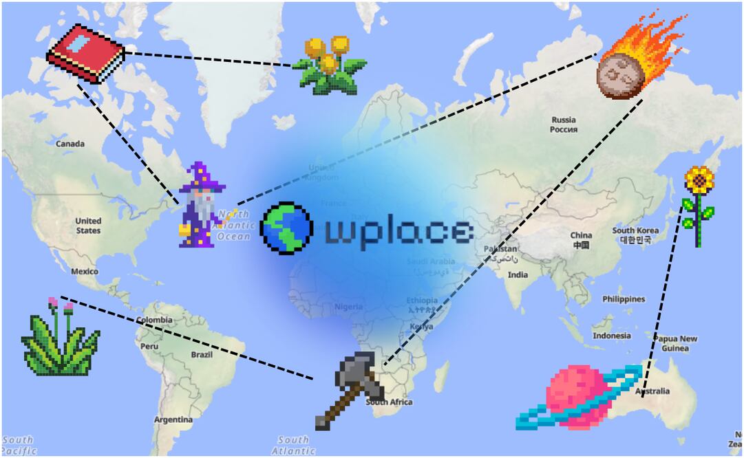 Desde el Metro de la CDMX hasta Betty la Fea, el fenómeno viral que convirtió al mundo en un lienzo; ¿qué es WPlace?. Foto: Archivo / WPlace