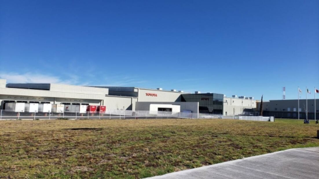 Toyota inaugura su nueva planta en Guanajuato