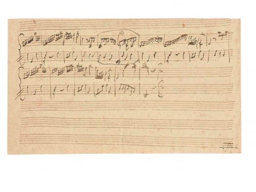 VIDEO. Descubren 94 segundos de música inédita de Mozart