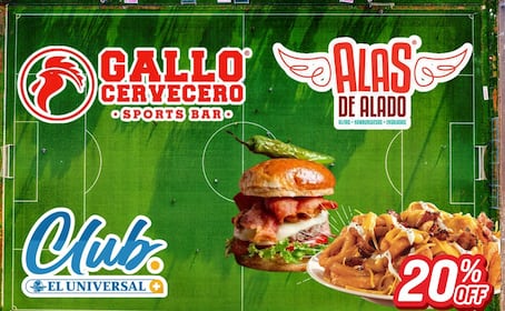 Restaurante con descuento para disfrutar los partidos del Mundial 2026 en familia